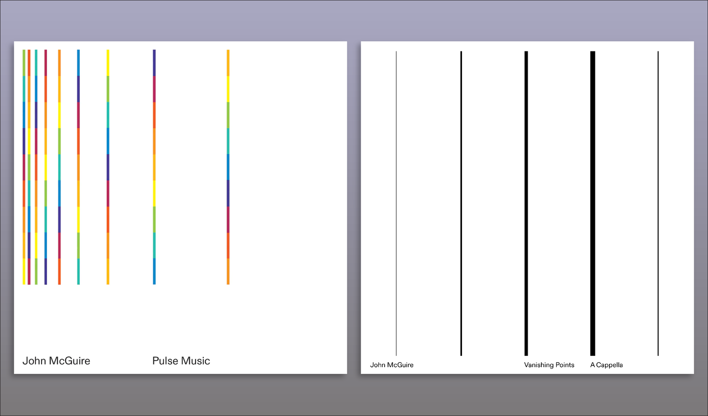 John McGuire - Bundle: Pulse Music + Vanishing Points/A Cappella