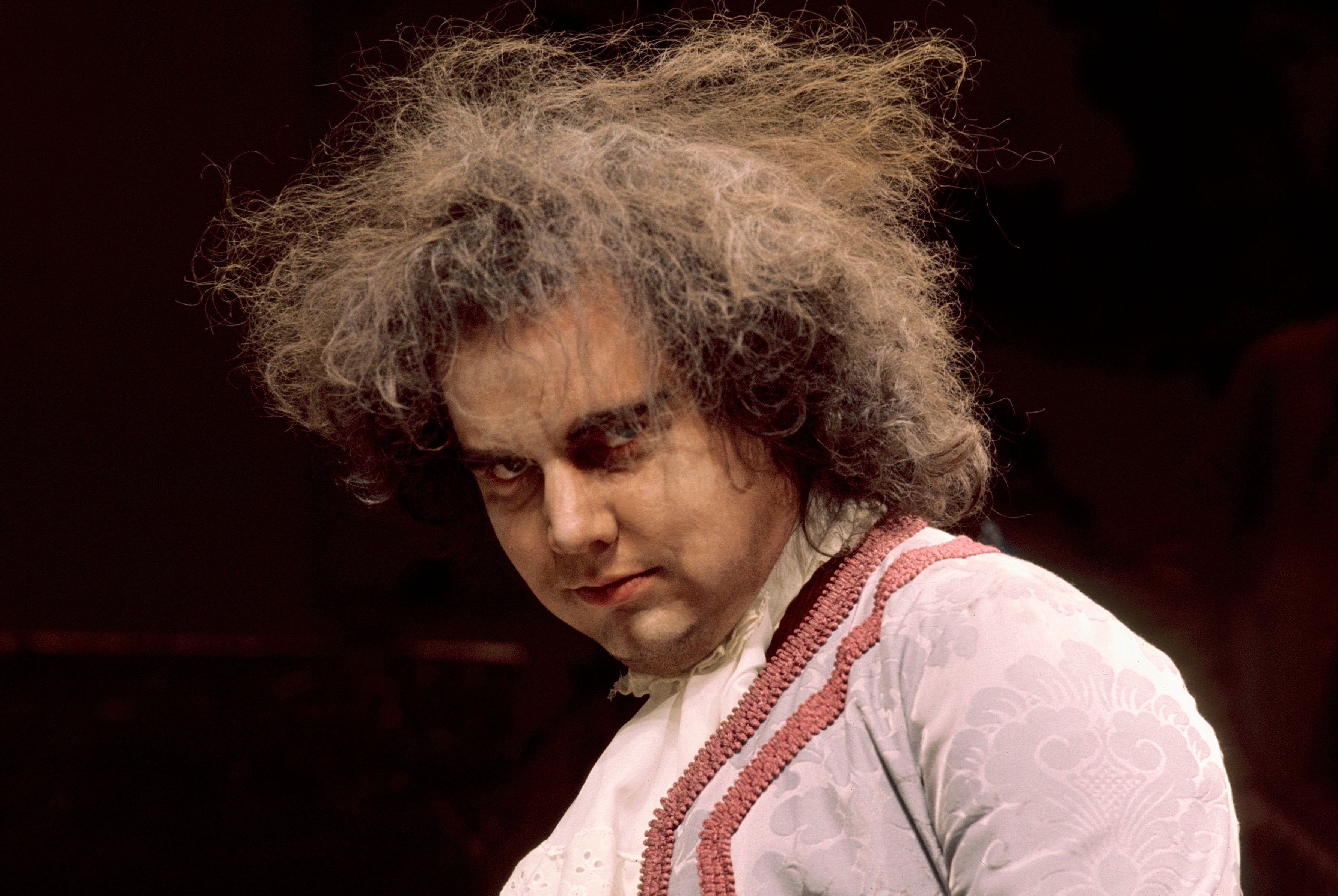 "Blue" Gene Tyranny performing at Beethoven Aether, March 1976