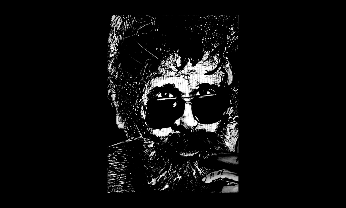 Drawing by Dave Shulman for the album Lips