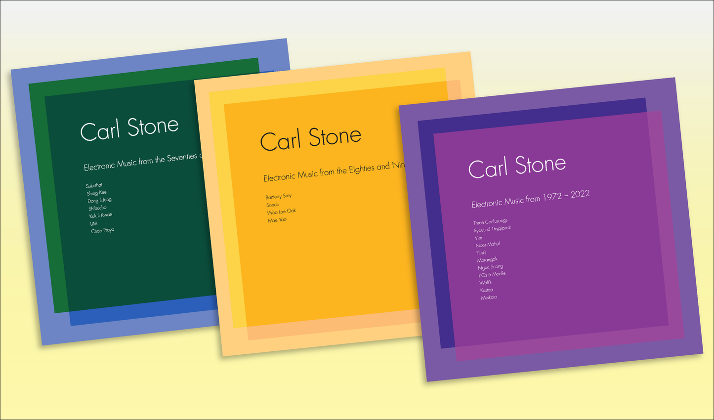 Carl Stone - Bundle: Electronic Music from ... (3 Volumes)