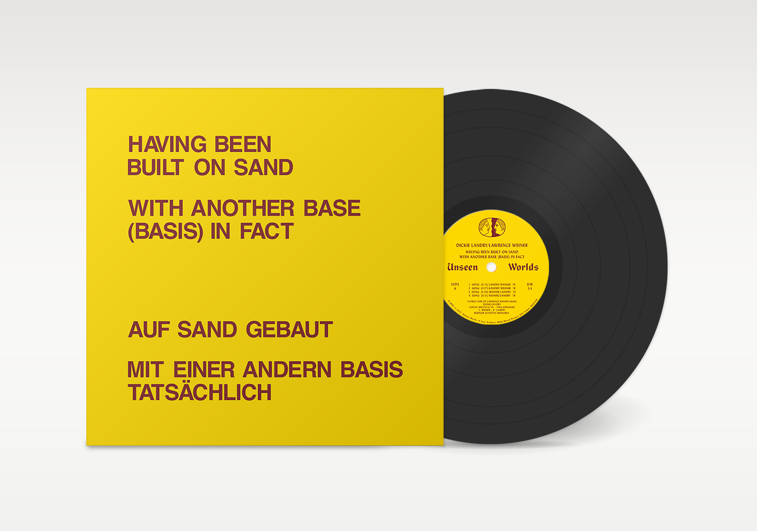 Dickie Landry & Lawrence Weiner - Having Been Built on Sand